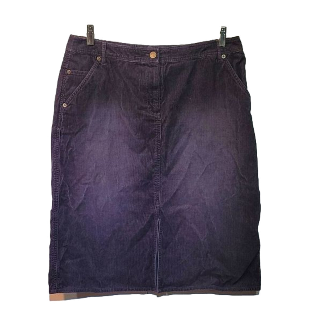 LOFT 90's Corduroy Cotton Mini Skirt